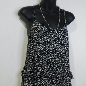 Black and White Sun Dress 12